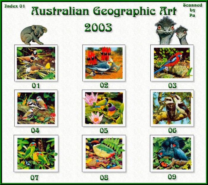 !pa AusGeoArt 2003 Index 01. Guiotto, 