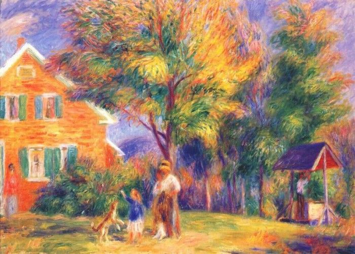 glackens home in new hampshire c1919. Glackens, 