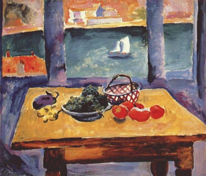 konchalovsky a window, balaklava, crimea 1929. , 