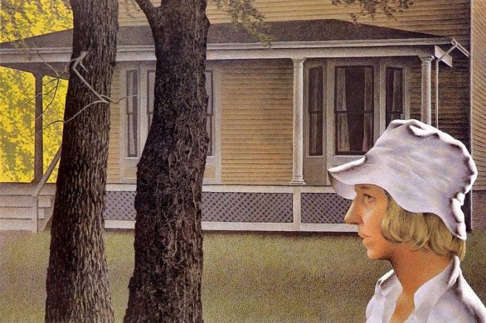 Alex Colville - Summer in Town, De. , 