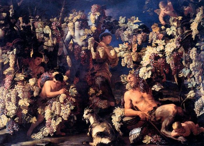 Ruoppolo Giovanni Allegory of autumn Sun. Ruoppolo, 