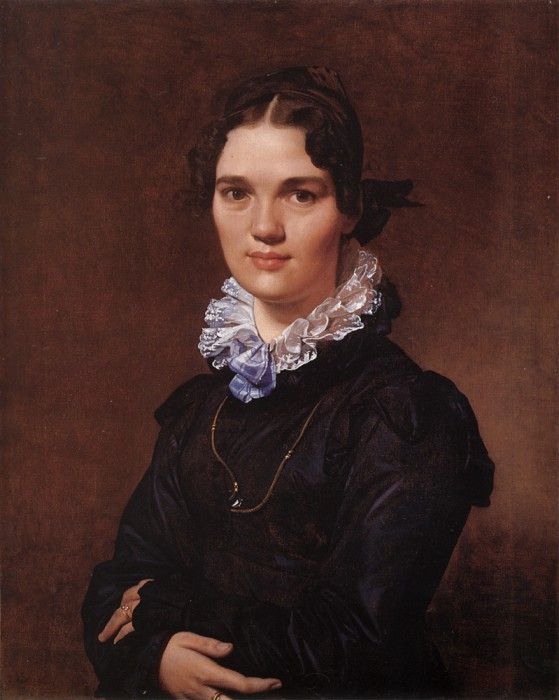 Ingres Mademoiselle Jeanne Suzanne Catherine Gonin. ,   