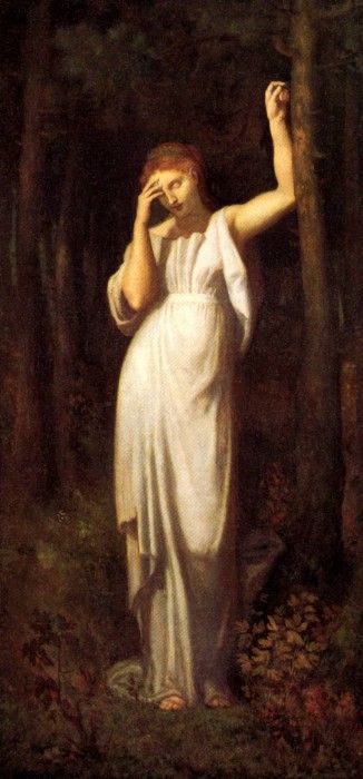 Puvis de Chavannes Pierre Meditation.    Da 