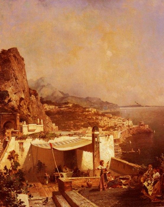 Unterberger Franz Richard Amalfi-Golfe De Salerne. ,  