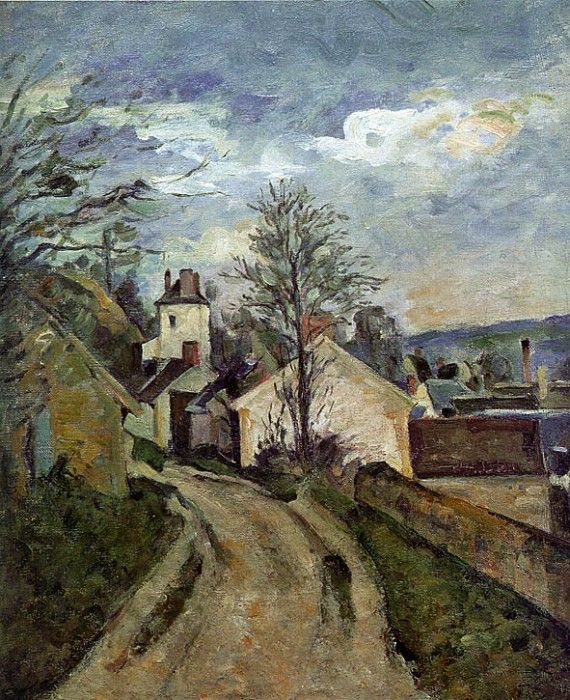 Cezanne - The House of Dr Gachet in Auvers. , 