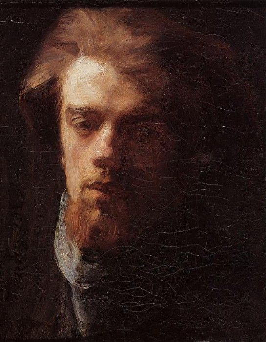 Fantin Latour Self Portrait 1860. -, ---