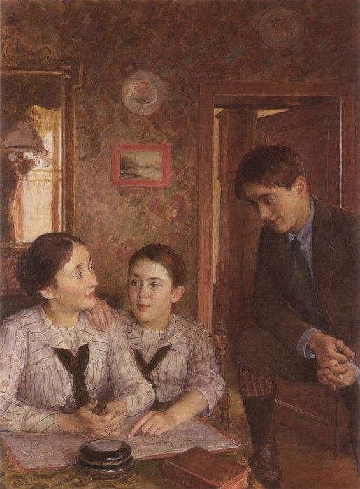 The Lesson. Guignet  