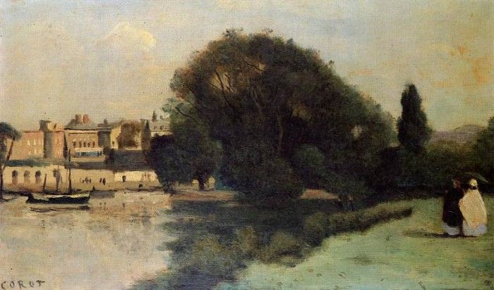 Corot Richmond near London. , --