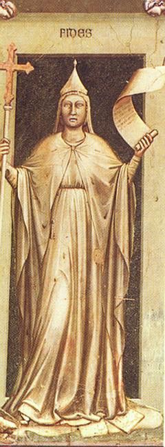 Giotto   Scrovegni   [44]   Faith.   