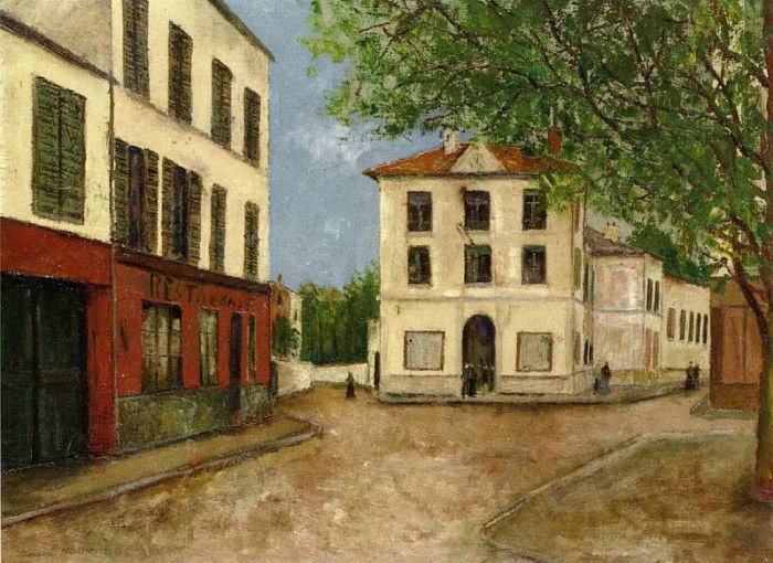 Street in Nanterre 1913. , 