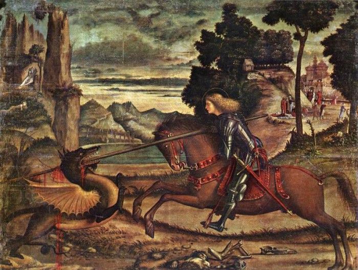Carpaccio St George and the Dragon 1516. , 