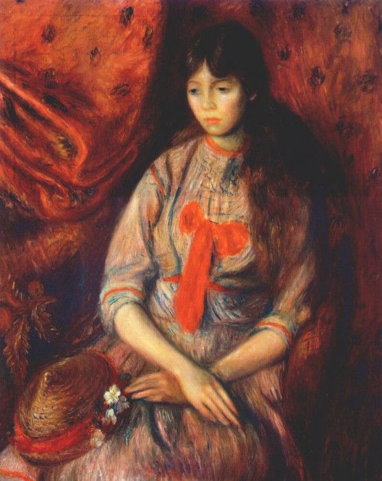glackens portrait of a young girl 1915. Glackens, 