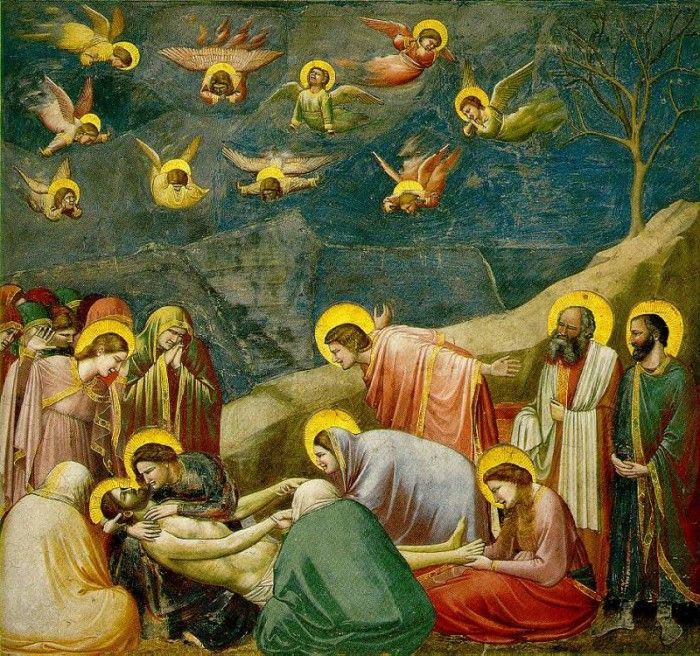 Giotto   Scrovegni   [36]   Lamentation The Mourning of Christ.   