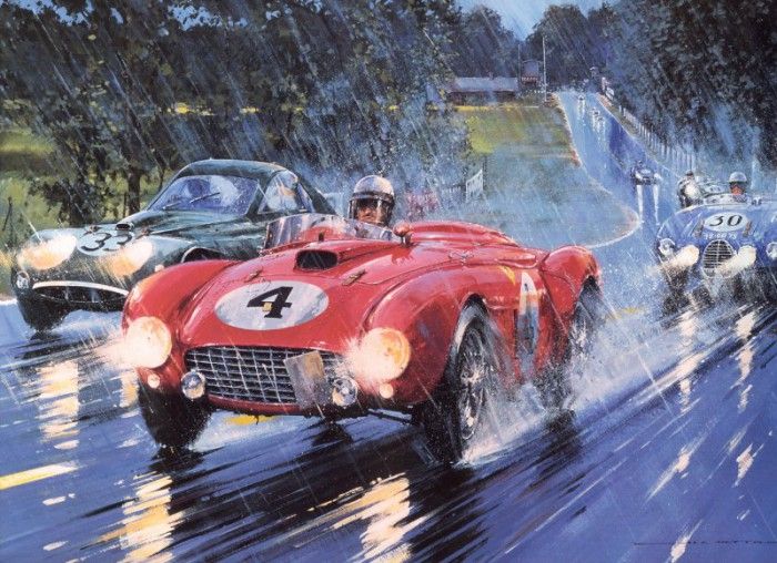 Cma 030 1954 le mans ferrari 375 plus.  