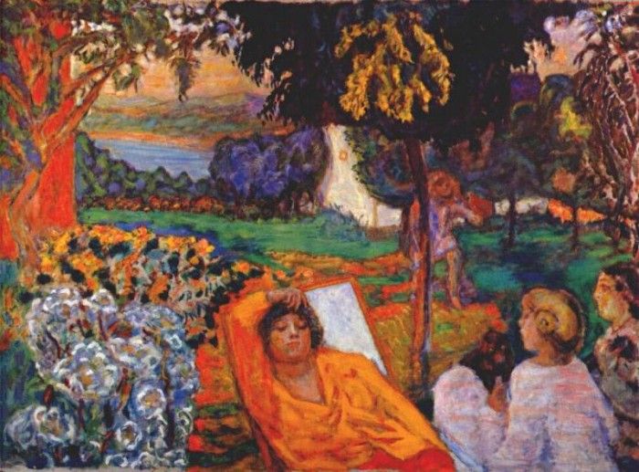 bonnard evening 1914.  