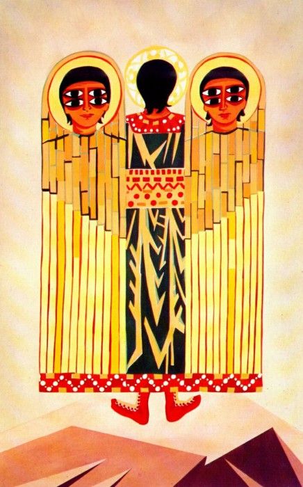 goncharova liturgy the-seraphs-costume 1914. , 