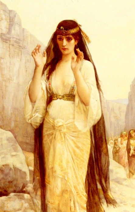Cabanel Alexandre The Daughter Of Jephthah. , 