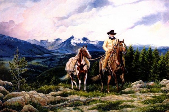 Aaw104 Michelle Gladish High Country Rider sqs. Gladish, 