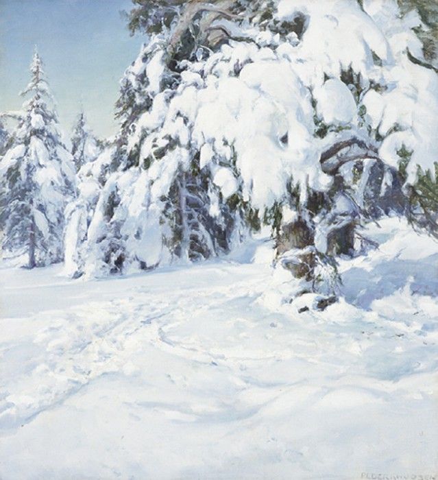 Knudsen Peder Winter Landscape. , 