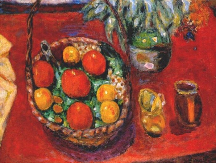 bonnard basket of fruit c1933.  