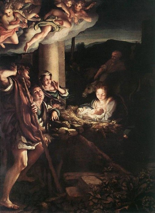 CORREGGIO Nativity Holy Night. ��������