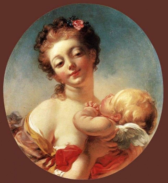 Fragonard Venus and Cupid. 
