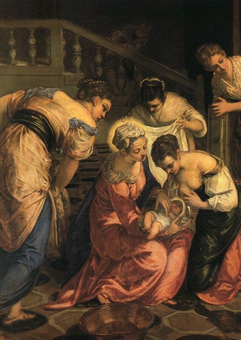 The Birth of St. John the Baptist detail WGA. , 