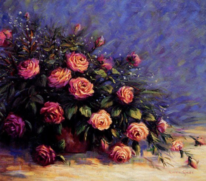 Monique Gosselin - Le charme des roses, De. , 