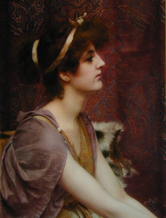 Godward Classical Beauty cropped. ,  