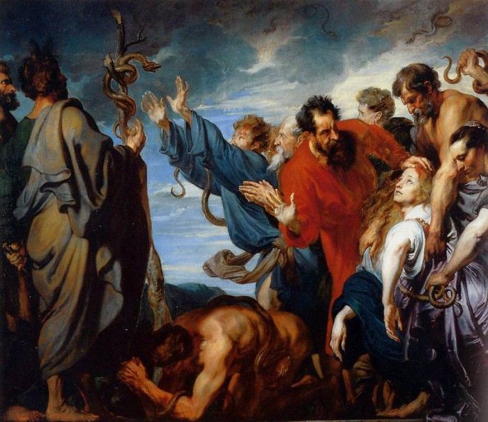 Dyck van Antoon Mozes and the brass snake Sun. ,  