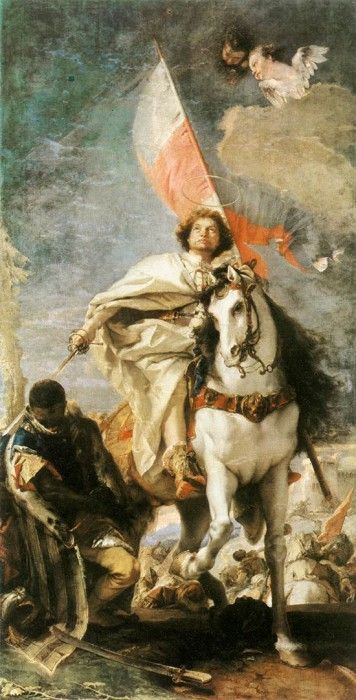 Tiepolo St James the Greater Conquering the Moors. ,  