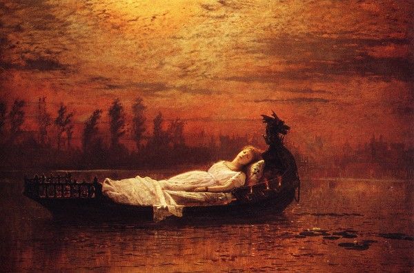 The-Lady-of-Shalott.   