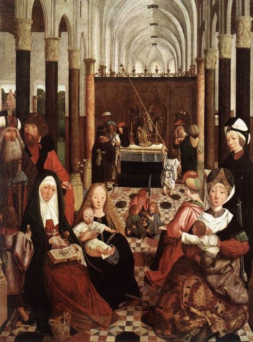 GEERTGEN tot Sint Jans The Holy Kinship. Sint,   Geertgen