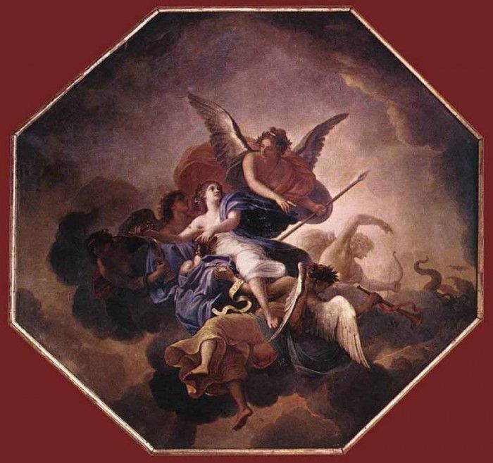 LE BRUN Charles The Triumph Of Faith. ,  