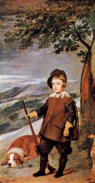 Velazquez Prince Baltasar Carlos as Hunter. ,    