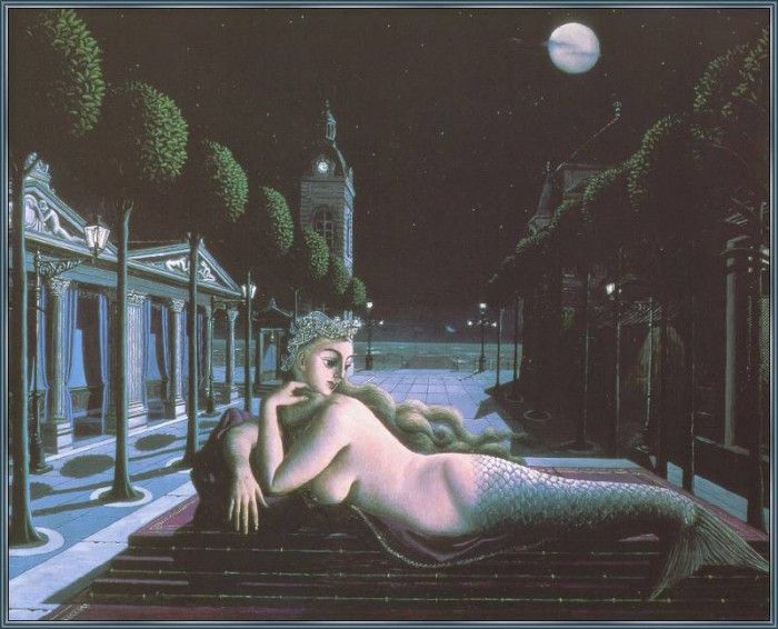 DelvauxPaul-ASirenInFullMoonlight-sj. , 