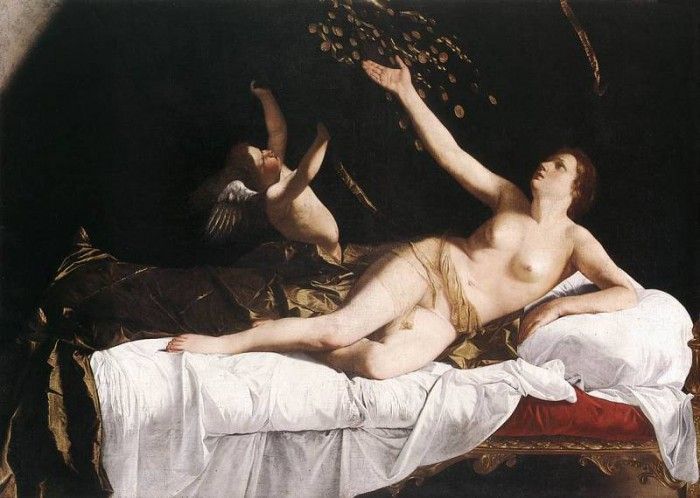 GENTILESCHI Orazio Danae. , 