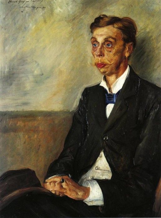 Cointh Lovis Portrait of Eduard Count Keyserling. , 