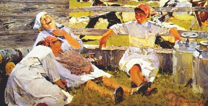 baskakov milkmaids 1962. 