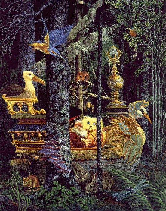lrs Christensen Boatinthe Forest. ,  .