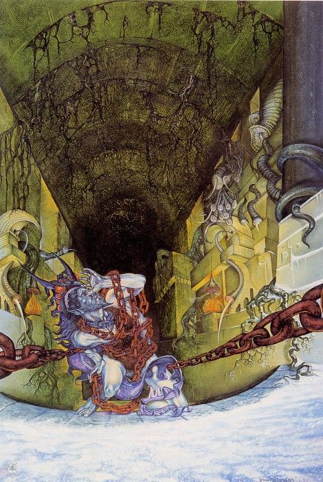 Roger Garland The chaining of Melkor (ma Tolkien51 ). , 