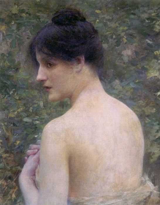 Collin Louis Joseph Raphael The Beauty Portrait 1889. ,   