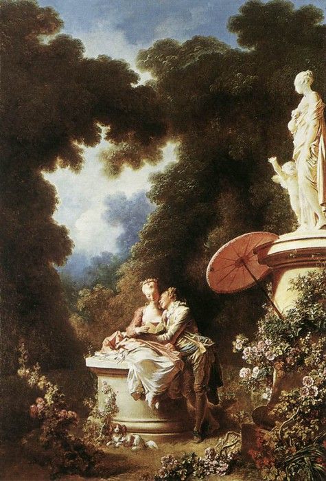 Fragonard The Confession of Love. 