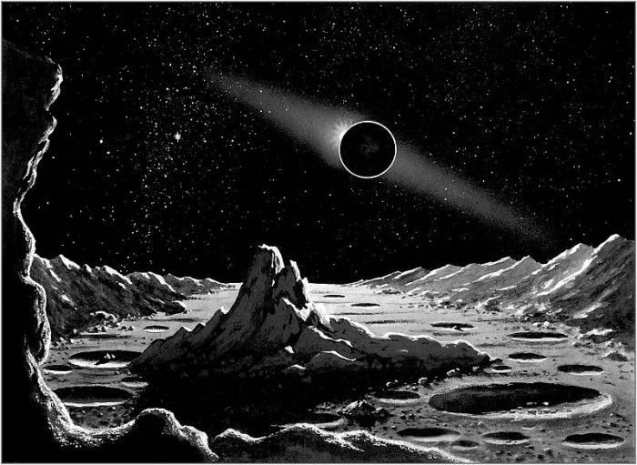 David Hardy Eclipse Of The Sun By The Earth - Xxx 0883 . , 