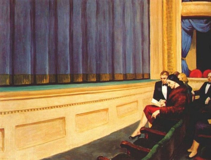 hopper first row orchestra 1951.  