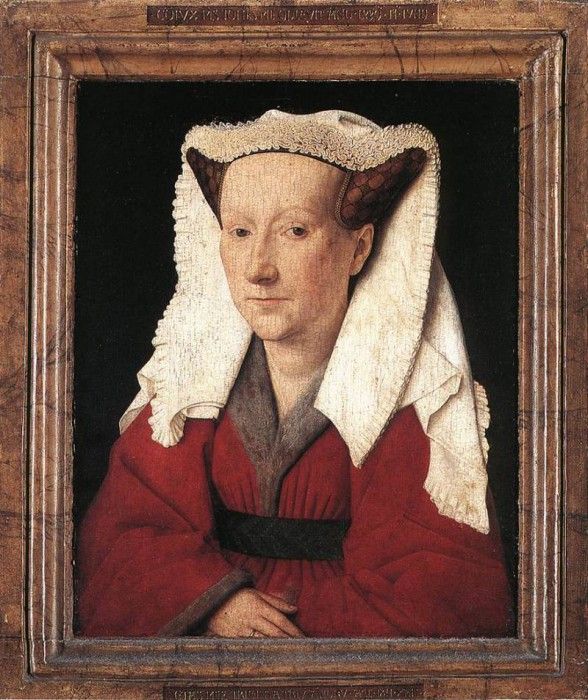 Eyck Jan van Portrait of Margareta van Eyck. ,  