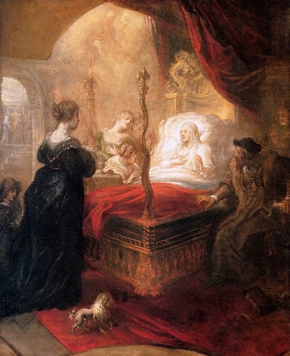 Thulden van Theodoor Holy Franciscus annouces birth of son S. Thulden,  