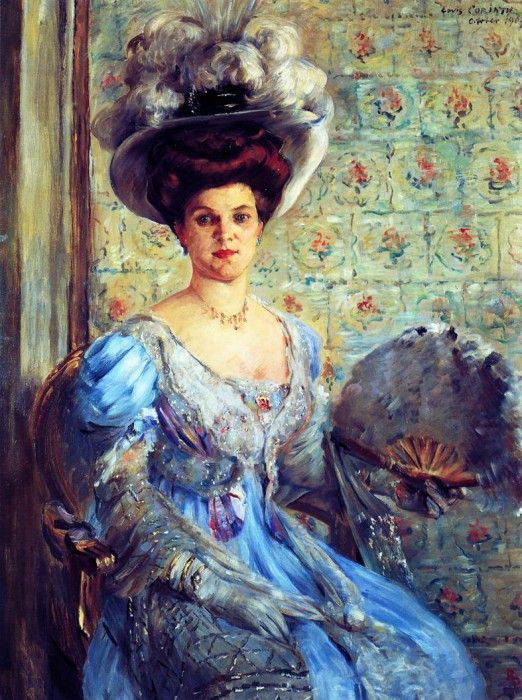 Cointh Lovis Portrait of Eleonore von Wilke Countess Finkh. , 