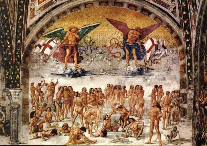 SIGNORELLI Luca Resurrection Of The Flesh. , 