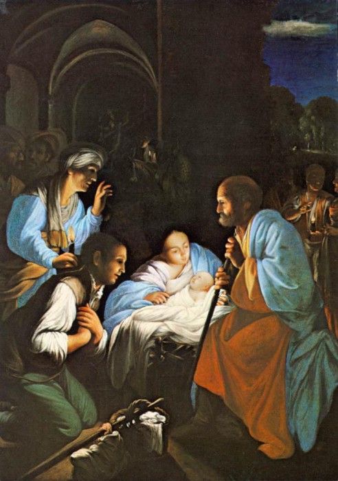 SARACENI Carlo The Birth Of Christ. Saraceni 
